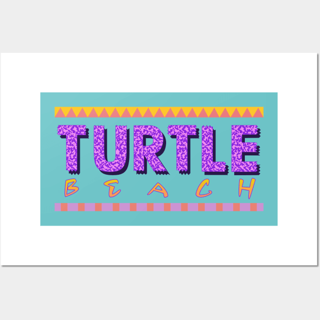 Geauga Lake Turtle Beach Water Park Wall Art by carcinojen